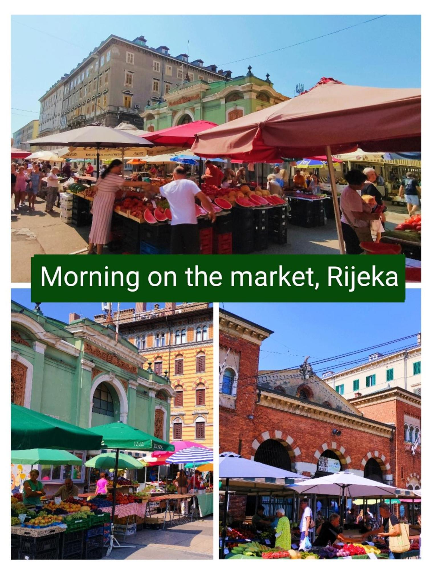 Center Rooms With Terrace Рийека Екстериор снимка